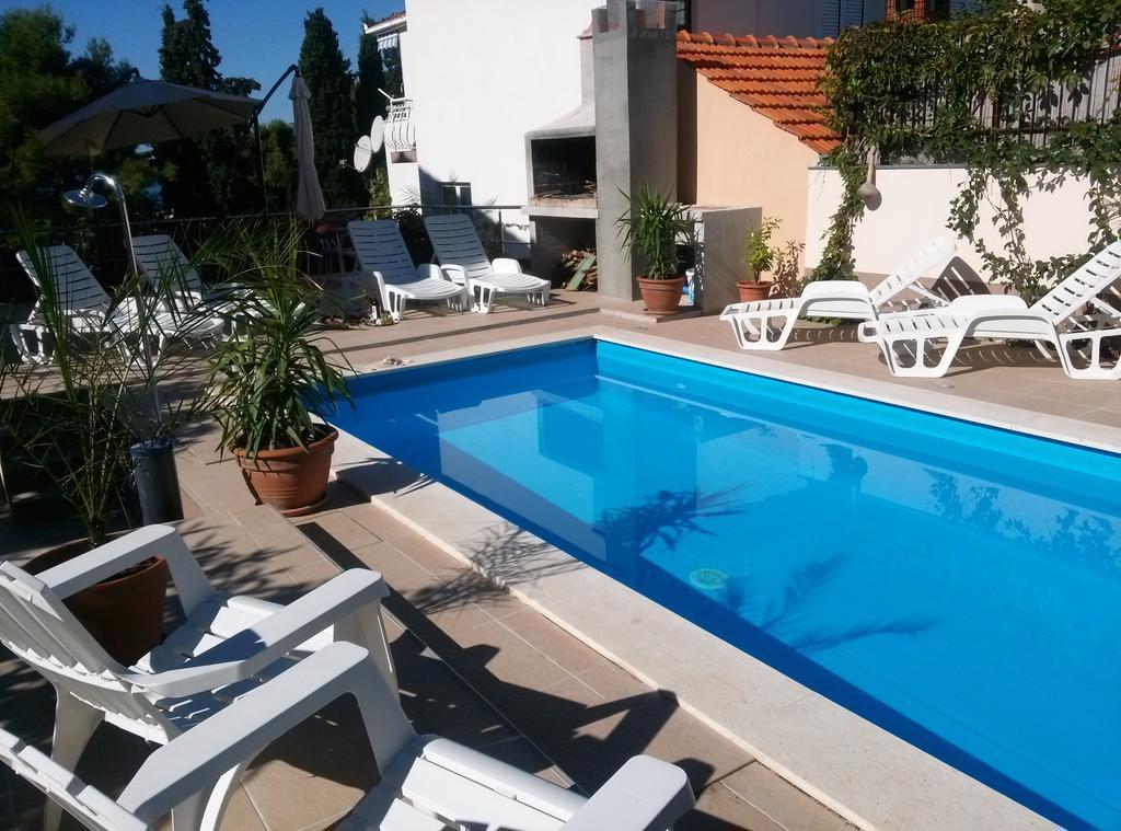 Apartments Villa Natali - Heating Pool Trogir Exterior photo